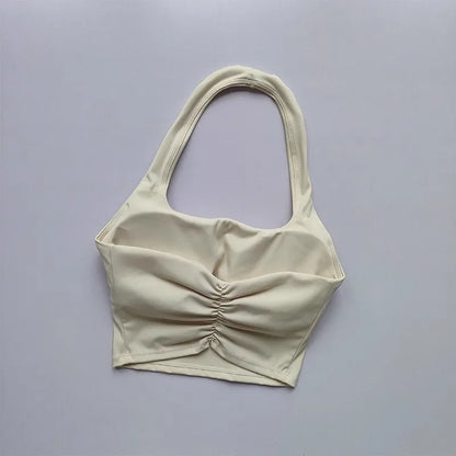 Backless Fitness Bra Workout Tops Gym and Yoga Fitness Sports Bras - Athletic Sport Bra for Women