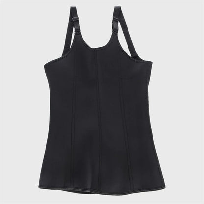 Women's Waist Trainer Tank Top – Zipper Body Shaper with Tummy Control | Sleeveless Activewear Shapewear - OJABay