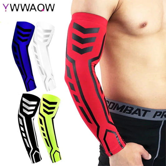 Sports Arm Compression Sleeve – UV Protection, Running, Cycling & Basketball Arm Warmer - OJABay