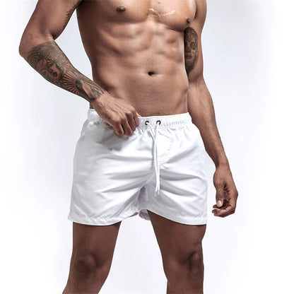 Men’s Quick-Dry Swim Trunks with Mesh Lining & Pockets