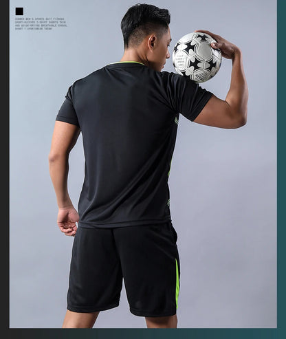 Men’s Running Sets – Summer Quick-Dry Sportswear | Breathable Gym Fitness Suits for Training, Running & Outdoor Workouts - OJABay