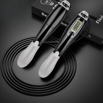 Cordless Digital Jump Rope – Smart Calorie Counter Fitness Skipping Rope - OJABay