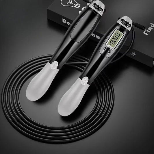 Cordless Digital Jump Rope – Smart Calorie Counter Fitness Skipping Rope - OJABay