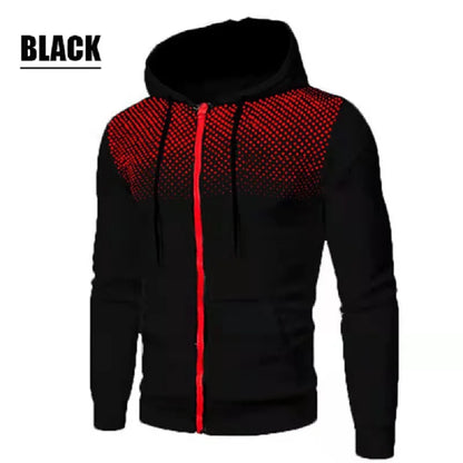 All Elite Wrestling-Inspired Men's Zipper Hoodie – Casual Sport Jacket with Hood & Pockets) - OJABay