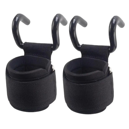 Pull-Up Assist Straps with Hooks – Adjustable Wrist Support for Weightlifting & Strength Training - OJABay