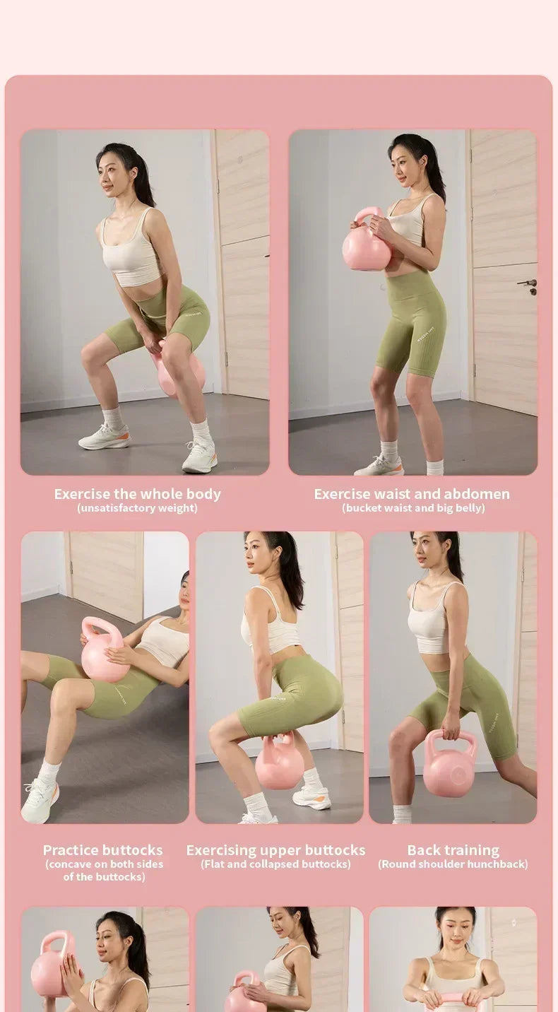 Adjustable Water Dumbbell Kettlebell – Home Fitness Gym Exercise Equipment 2/4/6/8kg for Squats, Arms & Full Body Training - OJABay