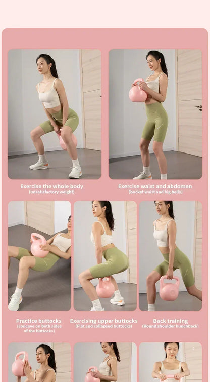 Adjustable Water Dumbbell Kettlebell – Home Fitness Gym Exercise Equipment 2/4/6/8kg for Squats, Arms & Full Body Training - OJABay