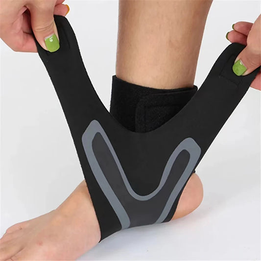 1PC Ankle Brace Compression Support Sleeve – Elastic Foot Bandage Wrap for Sports, Running, Injury Recovery - OJABay