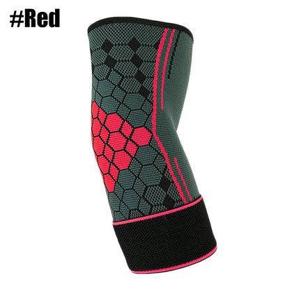 Elbow Brace Compression Sleeve with Adjustable Strap – Tennis Elbow, Golf & Weightlifting (1PC) - OJABay