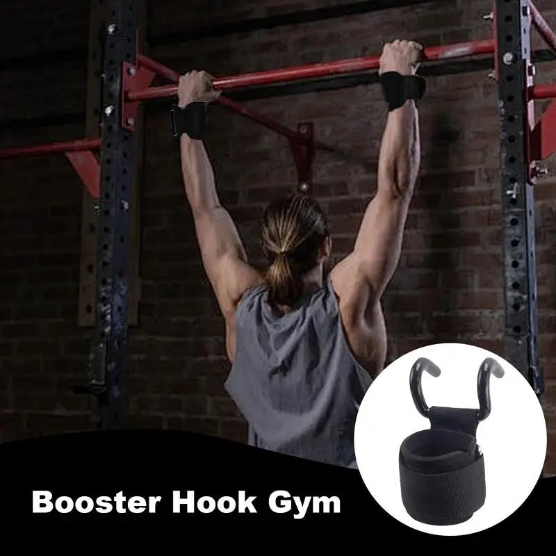 Pull-Up Assist Straps with Hooks – Adjustable Wrist Support for Weightlifting & Strength Training - OJABay
