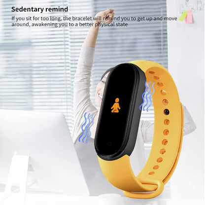 M6 Smartwatch – Fitness Tracker with Heart & Sleep Monitor - OJABay