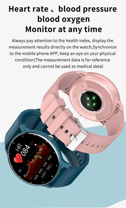 LIGE Smartwatch with Bluetooth Calls & Fitness Tracker – Unisex, Waterproof - OJABay
