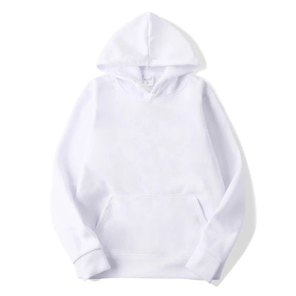 Unisex Fleece Pullover Hoodie – Casual Long Sleeve Hooded Sweatshirt with Pocket (S–4XL) - OJABay