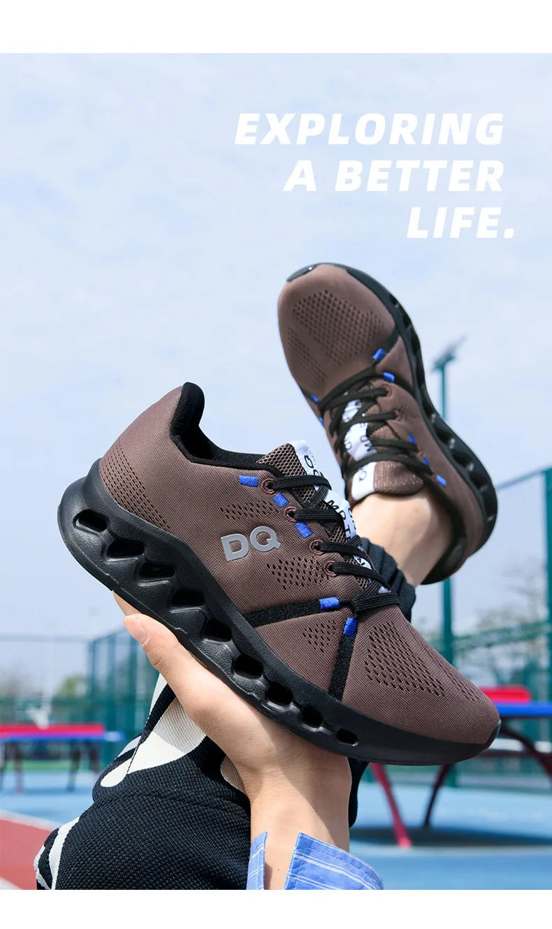 Breathable Marathon Running Sneakers for Men – Non-Slip, Comfortable, Lightweight Sport Shoes - OJABay