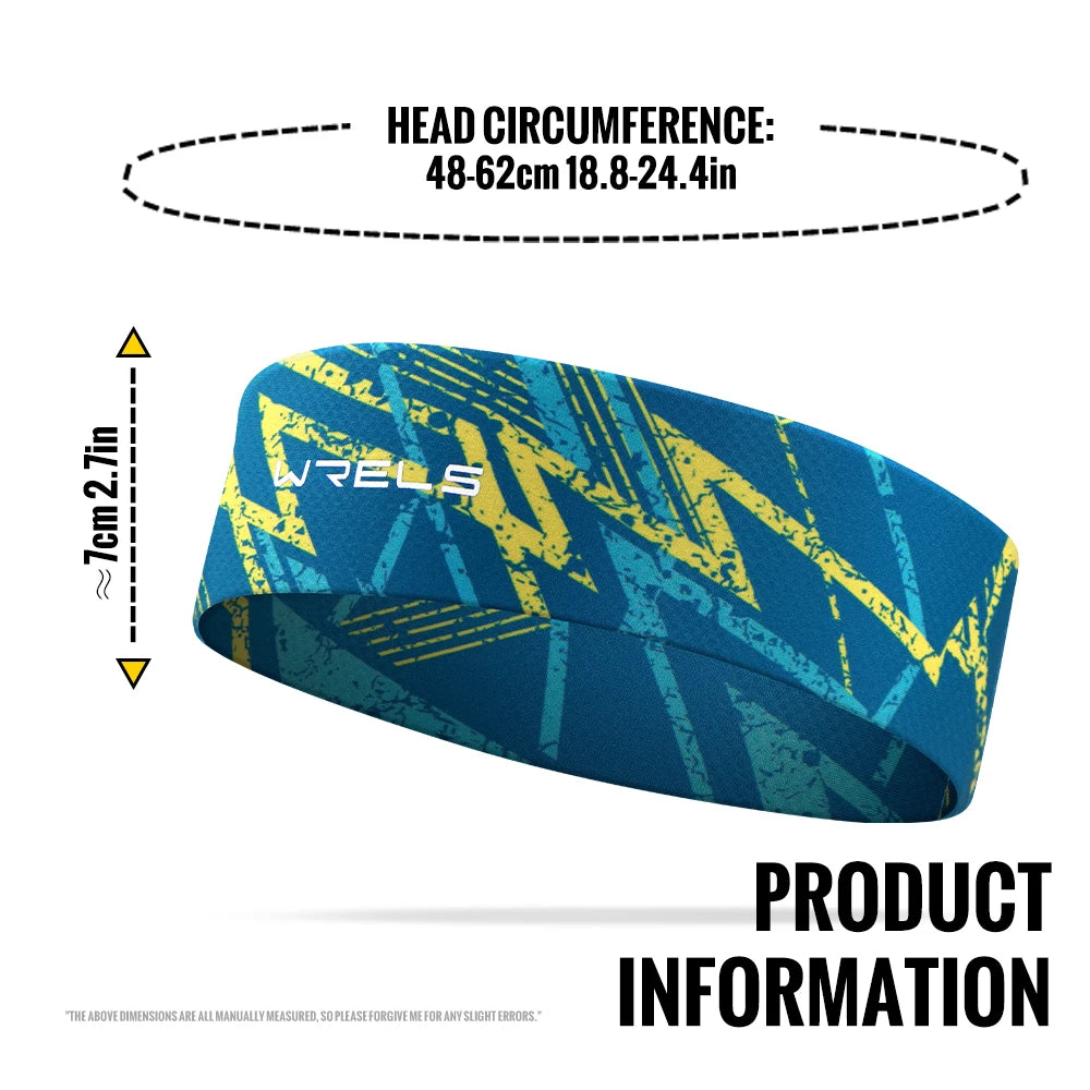 Sports Headband – Sweat-Wicking, Stretchy, Non-Slip Sweatband for Running, Cycling, Yoga, Football & Workouts - OJABay