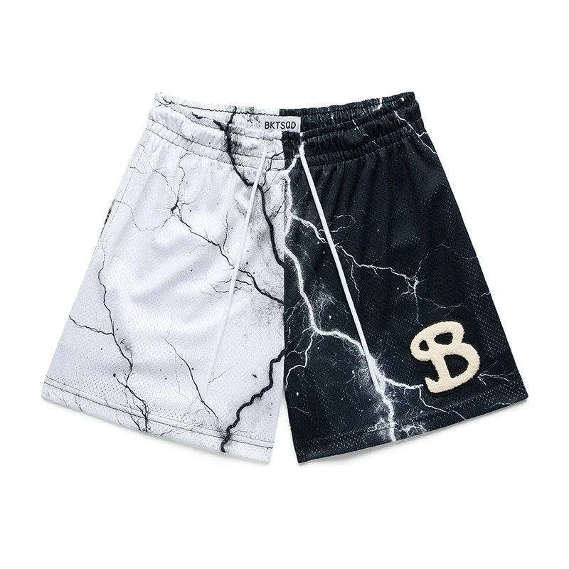 2025 Men’s Quick-Dry Mesh Gym Shorts – Lightweight & Trendy - OJABay