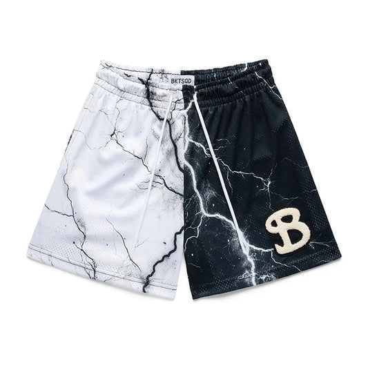 2025 Men’s Quick-Dry Mesh Gym Shorts – Lightweight & Trendy - OJABay