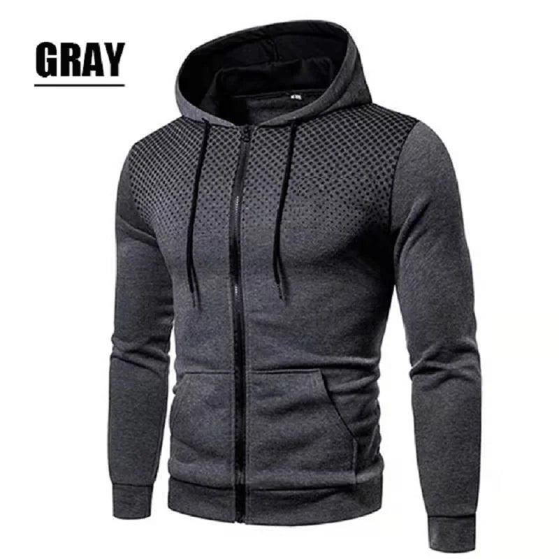 All Elite Wrestling-Inspired Men's Zipper Hoodie – Casual Sport Jacket with Hood & Pockets) - OJABay