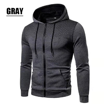 All Elite Wrestling-Inspired Men's Zipper Hoodie – Casual Sport Jacket with Hood & Pockets) - OJABay
