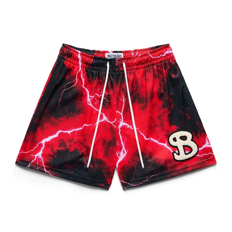 2025 Men’s Quick-Dry Mesh Gym Shorts – Lightweight & Trendy - OJABay