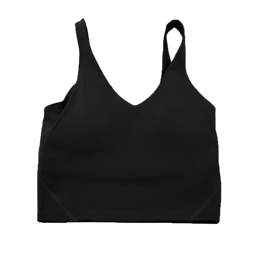 Women's Quick-Dry U-Back Yoga Sports Bra – Breathable & Supportive Fitness Bra for Running, Cycling & Gym - OJABay