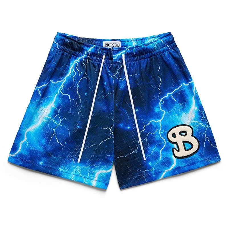 2025 Men’s Quick-Dry Mesh Gym Shorts – Lightweight & Trendy - OJABay