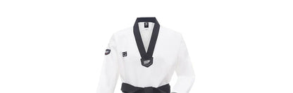 Taekwondo Dobok Karate Uniform with Belt – Kids & Adults (XXXS–XXXL)