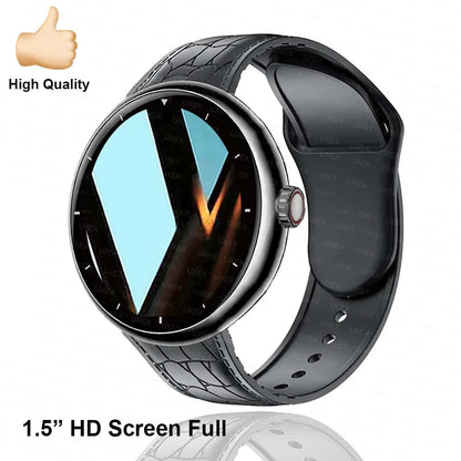 Fashion Smart Watch Plus 2025 – 1.32" Business & Fitness Watch for Men & Women | Bluetooth Calls, Heart Rate, Blood Oxygen, Sleep Monitor - OJABay