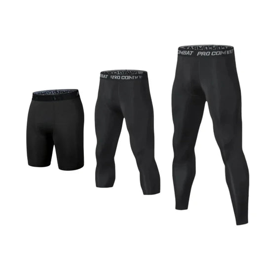 Men's Compression Pants – Cool Dry Sports Leggings for Running & Workout - OJABay