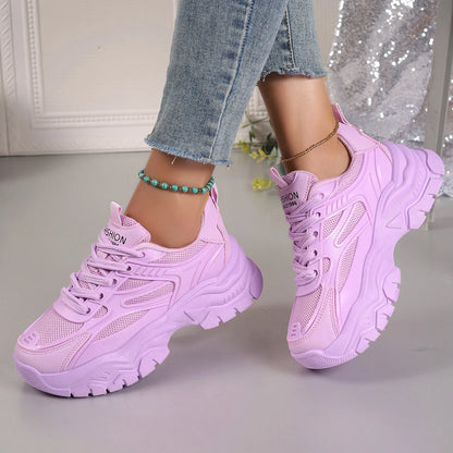 Women's Sports Sneakers – Lightweight Tennis & Running Platform Shoes - OJABay