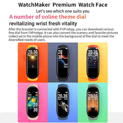 M6 Smartwatch – Fitness Tracker with Heart & Sleep Monitor - OJABay
