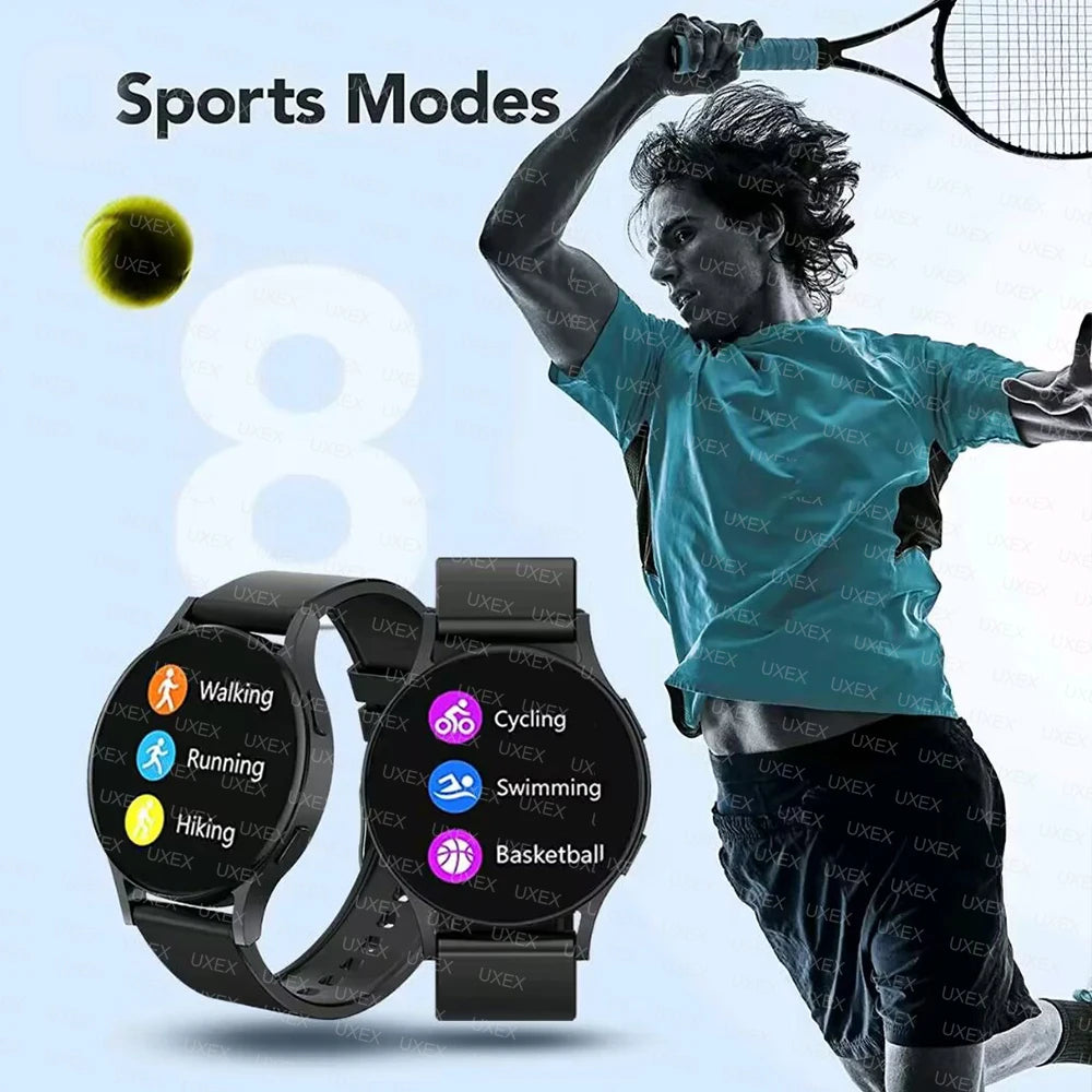 Fashion Smart Watch Plus 2025 – 1.32" Business & Fitness Watch for Men & Women | Bluetooth Calls, Heart Rate, Blood Oxygen, Sleep Monitor - OJABay