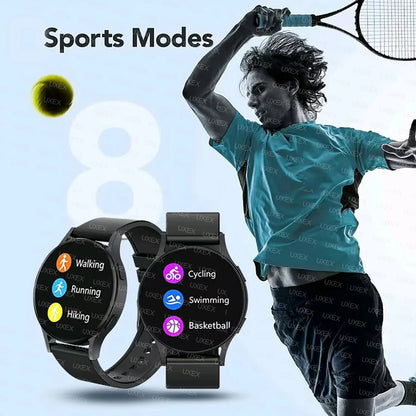 Fashion Smart Watch Plus 2025 – 1.32" Business & Fitness Watch for Men & Women | Bluetooth Calls, Heart Rate, Blood Oxygen, Sleep Monitor - OJABay