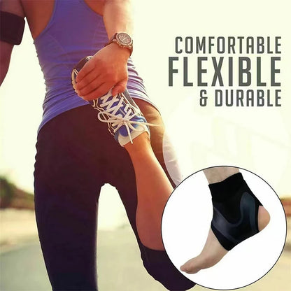 1PC Ankle Brace Compression Support Sleeve – Elastic Foot Bandage Wrap for Sports, Running, Injury Recovery - OJABay