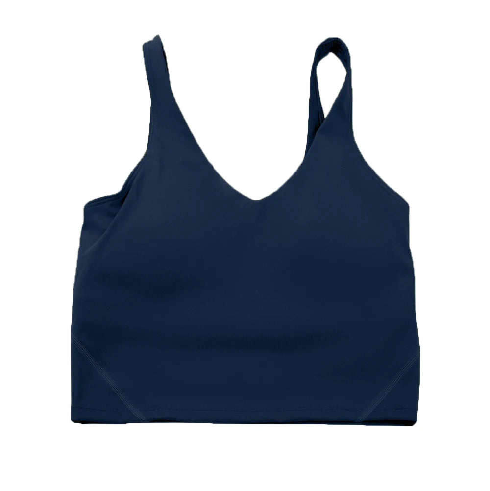 Women's Quick-Dry U-Back Yoga Sports Bra – Breathable & Supportive Fitness Bra for Running, Cycling & Gym - OJABay