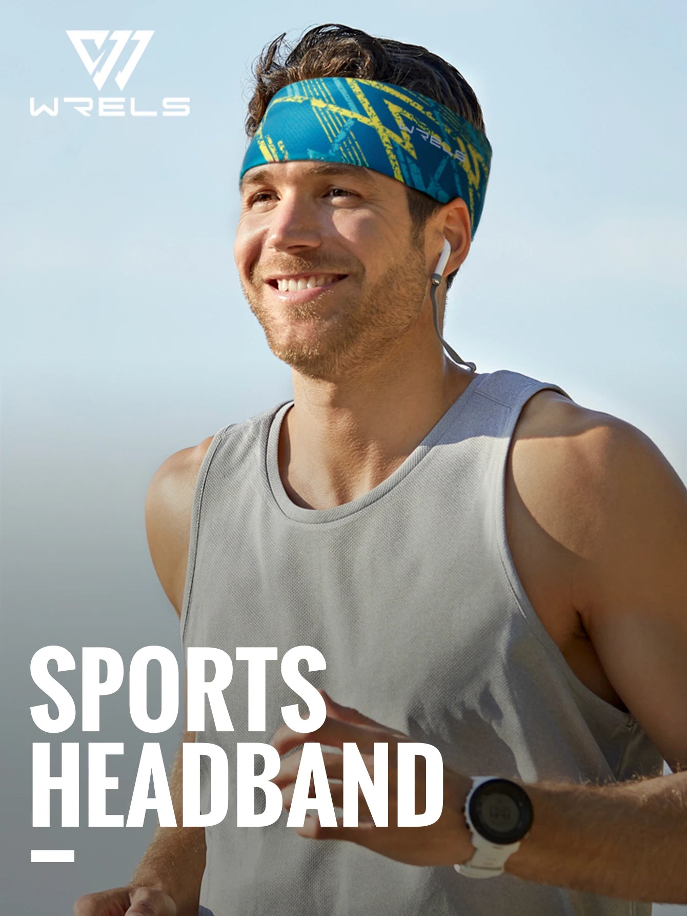 Sports Headband – Sweat-Wicking, Stretchy, Non-Slip Sweatband for Running, Cycling, Yoga, Football & Workouts - OJABay