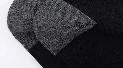 3/5/10 Pairs Men’s Breathable Bamboo Fiber Socks – Sweat-Absorbing, Deodorant Business & Sports Crew Stockings - OJABay