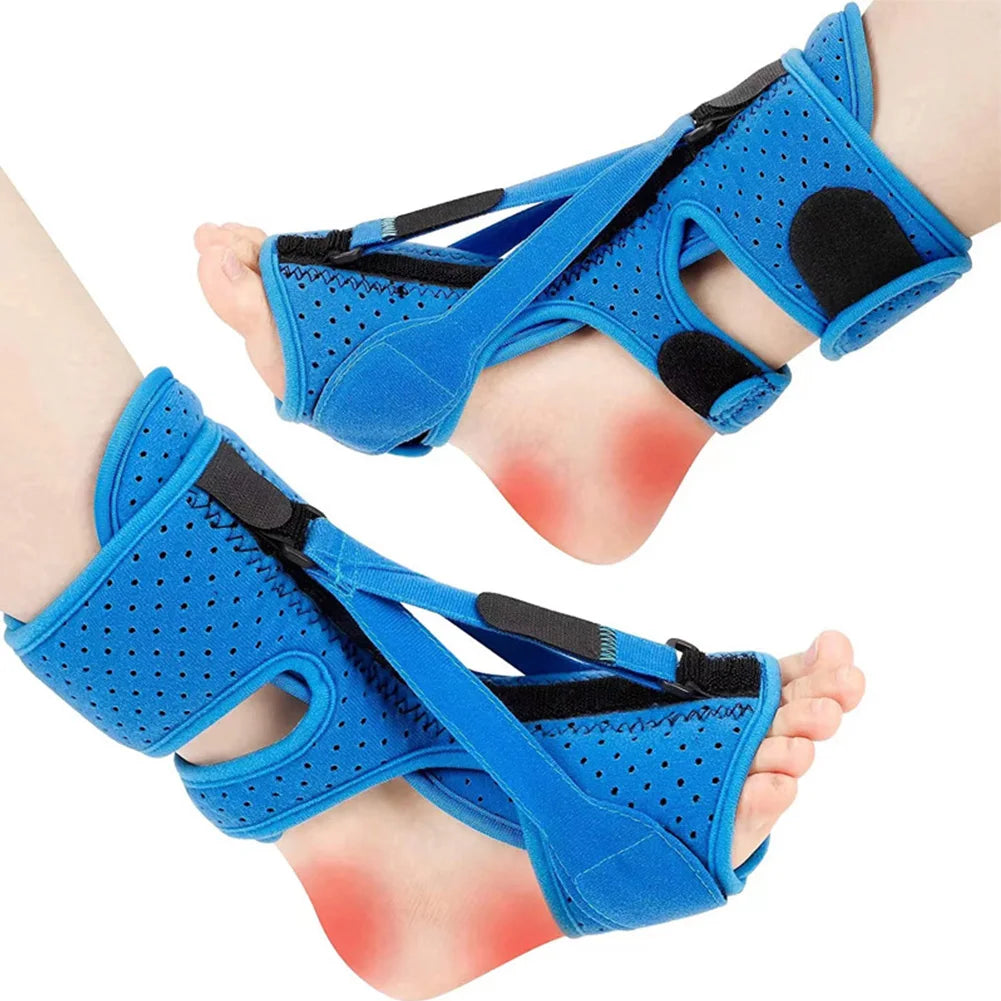 Adjustable Plantar Fasciitis Night Splint – Orthotic Foot Brace for Drop Foot & Heel Pain Relief - OJABay