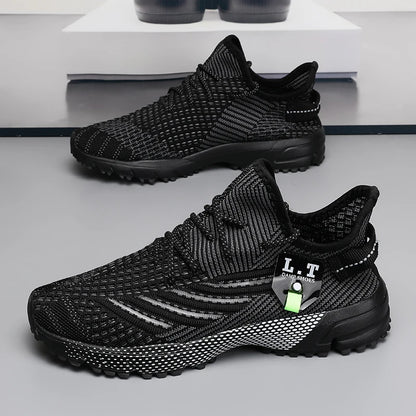 Summer Running Shoes Men Sneakers Casual Shoes Lightweight Big Size 48 Walking Shoes Mesh Breathable Footwear Chaussure Homme