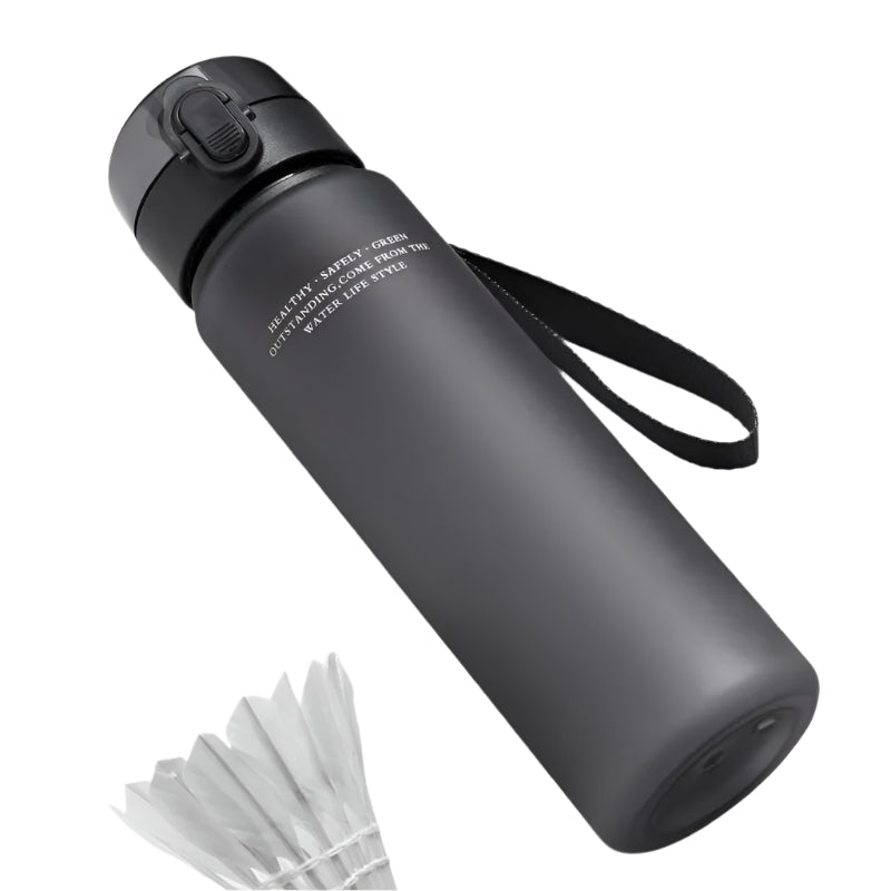 Sports Water Bottle – 400ML/560ML Portable Hiking & Gym Drink Bottle - OJABay