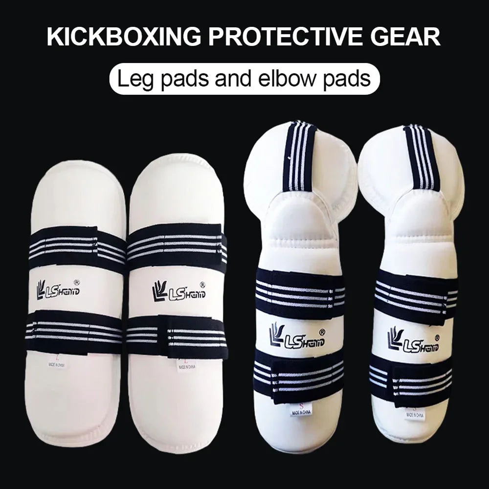 Boxing & Taekwondo Shin Guards Set – Kids & Adults Martial Arts Protective Gear for Training & Competition - OJABay