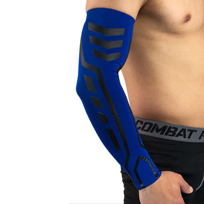 Sports Arm Compression Sleeve – UV Protection, Running, Cycling & Basketball Arm Warmer - OJABay