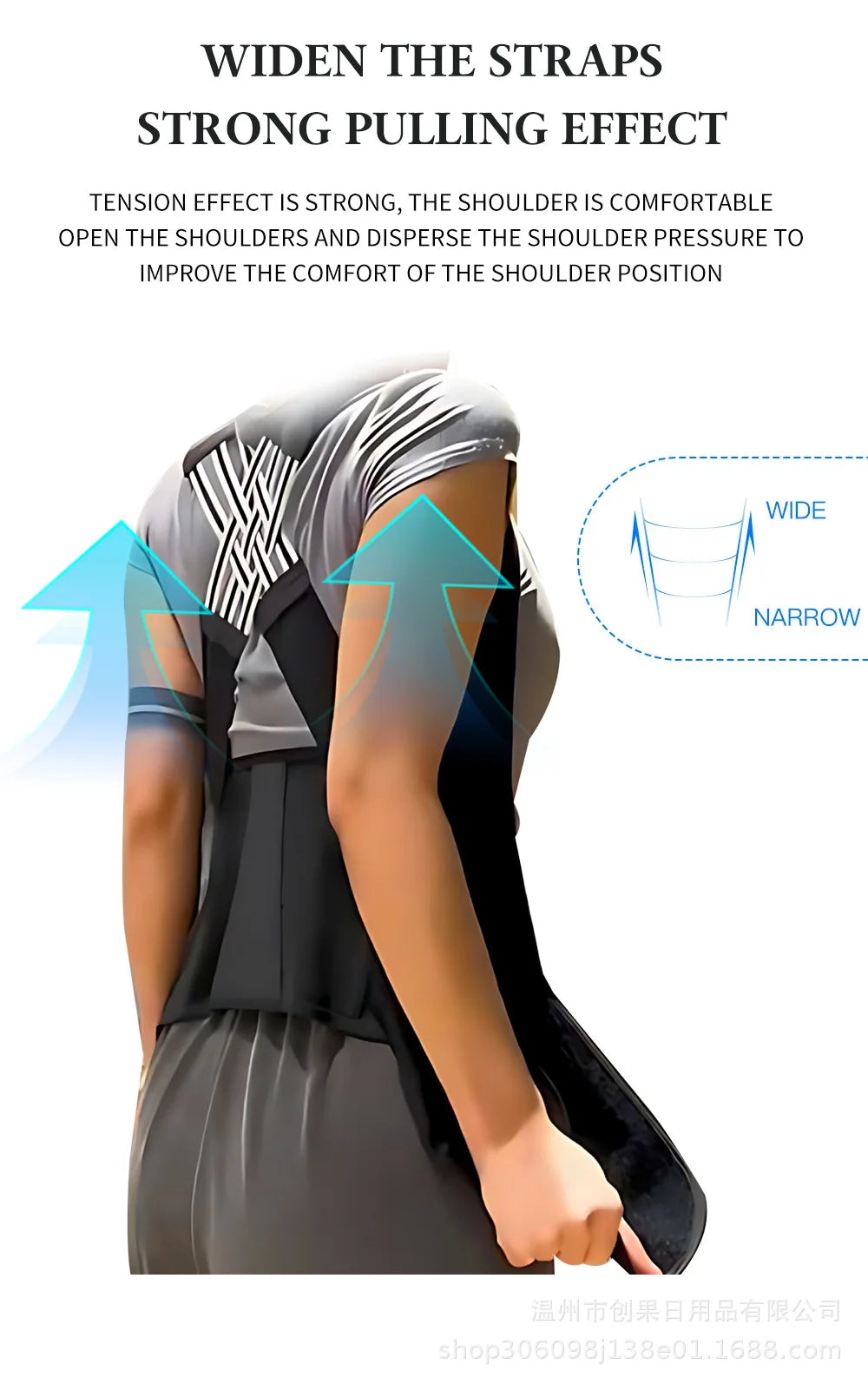 Adjustable Back Brace Posture Corrector for Men & Women - OJABay