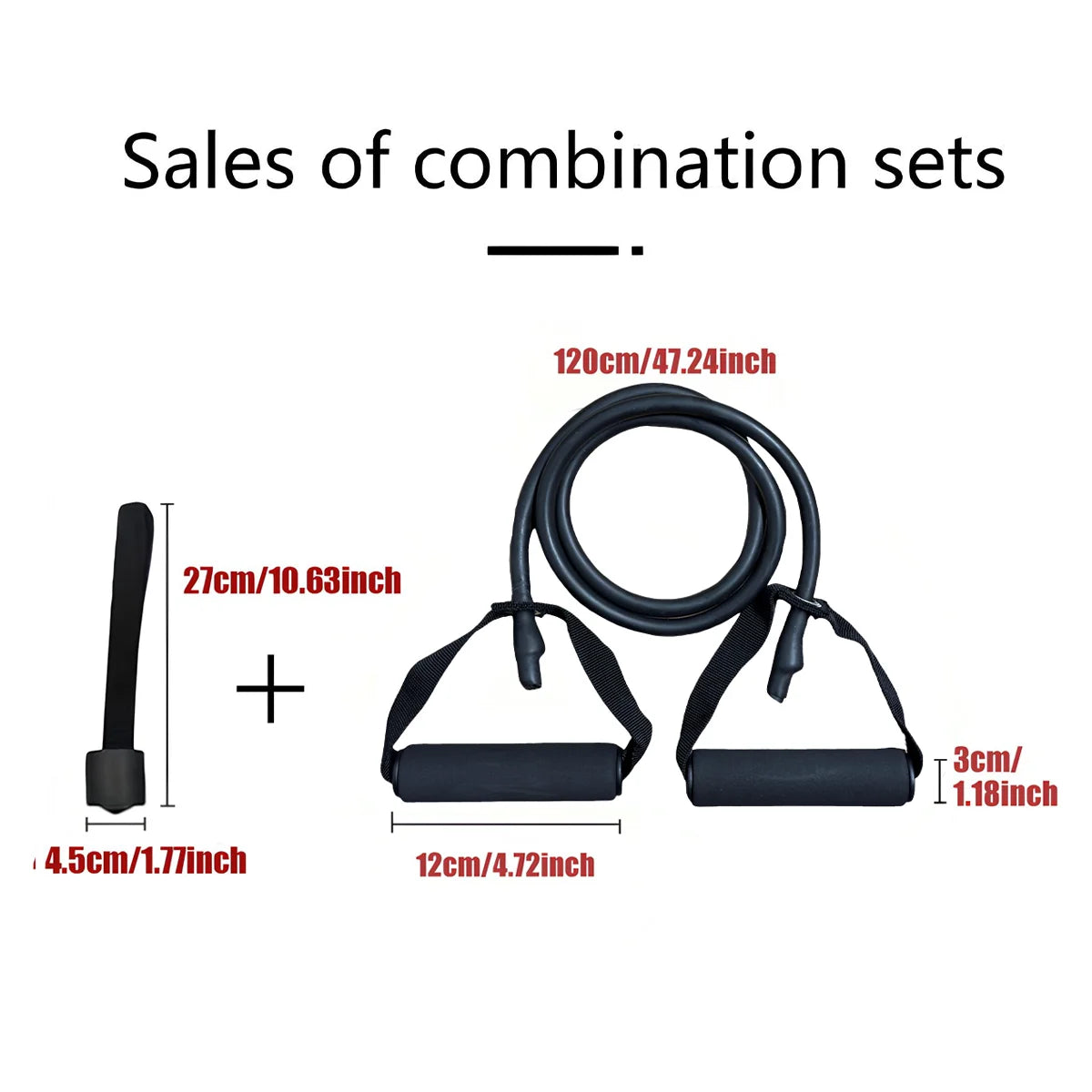 2PCS Multifunctional Resistance Band Door Anchor Straps – Portable Fitness Accessory for Strength Training & Home Workouts - OJABay