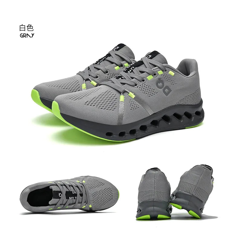Breathable Marathon Running Sneakers for Men – Non-Slip, Comfortable, Lightweight Sport Shoes - OJABay