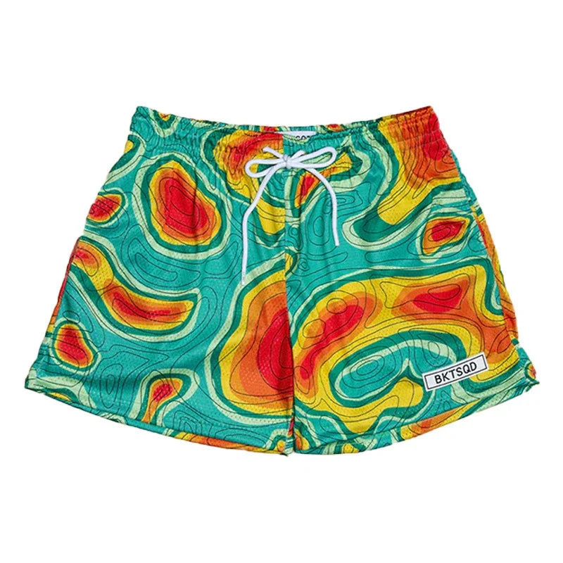 2025 Men’s Quick-Dry Mesh Gym Shorts – Lightweight & Trendy - OJABay