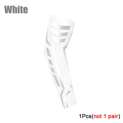 Sports Arm Compression Sleeve – UV Protection, Running, Cycling & Basketball Arm Warmer - OJABay