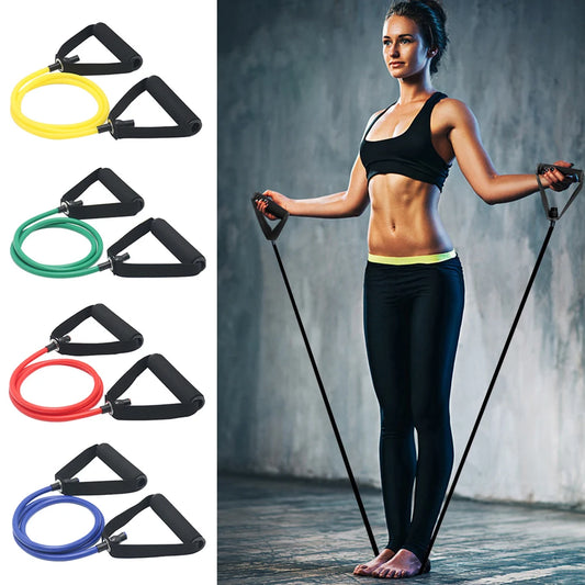 1.2M Yoga Resistance Band Pull Rope – TPE Fitness Training Elastic Expander for Strength & Full Body Workout - OJABay