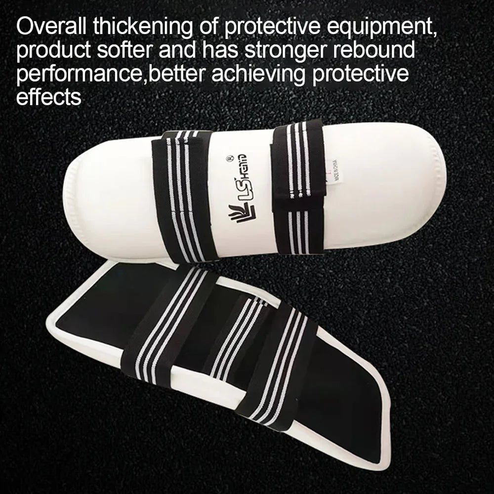 Boxing & Taekwondo Shin Guards Set – Kids & Adults Martial Arts Protective Gear for Training & Competition - OJABay