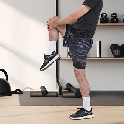 2-in-1 Running Shorts with Compression Layer – Stay Ready, Stay Dry - OJABay